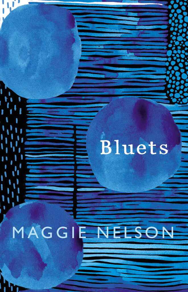 Book cover - Bluets by Maggie Nelson